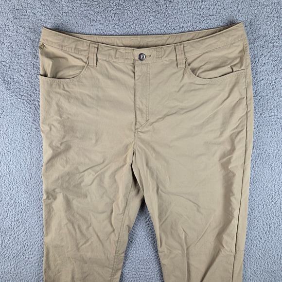 Patagonia Quandary Pants Mens 40 (40x30) Tan Activewear Hiking Sports - Picture 2 of 12